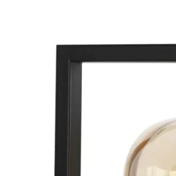 Qazqa vloerlamp qara beige e27