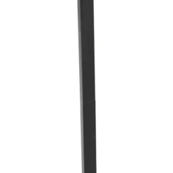Qazqa vloerlamp qara zwart e27
