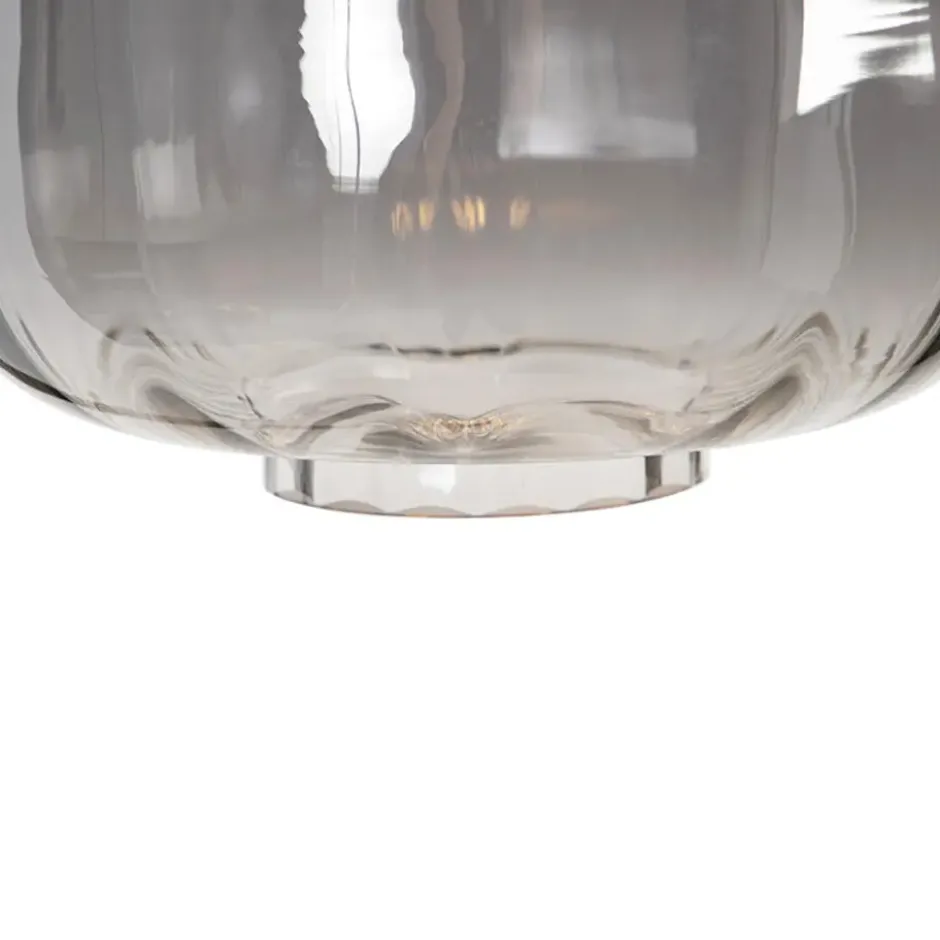 Qazqa vloerlamp qara zwart e27