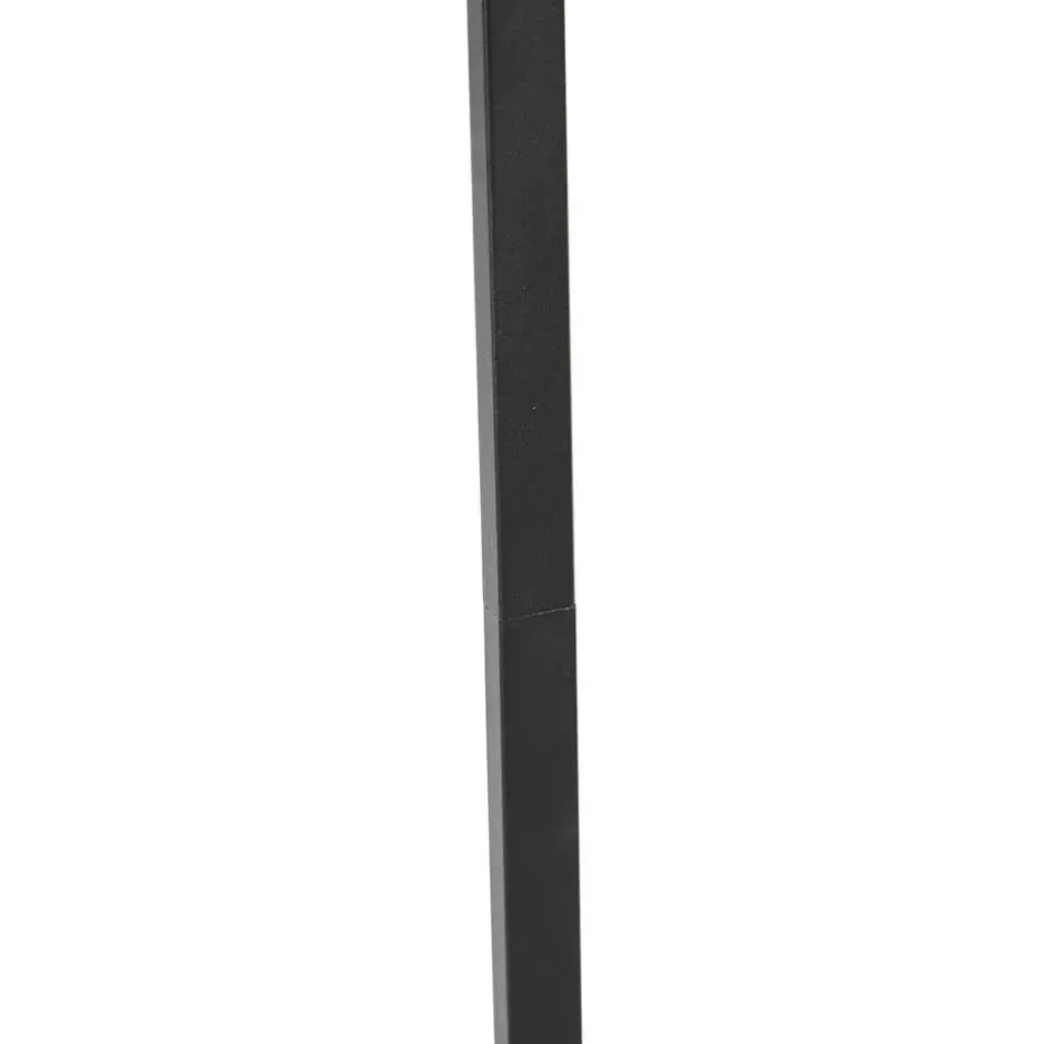 Qazqa vloerlamp qara zwart e27