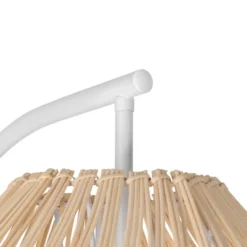Qazqa vloerlamp sam wit e27