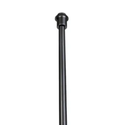 Qazqa vloerlamp simplo zwart e27