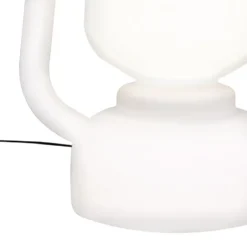 Qazqa vloerlamp storm wit e27