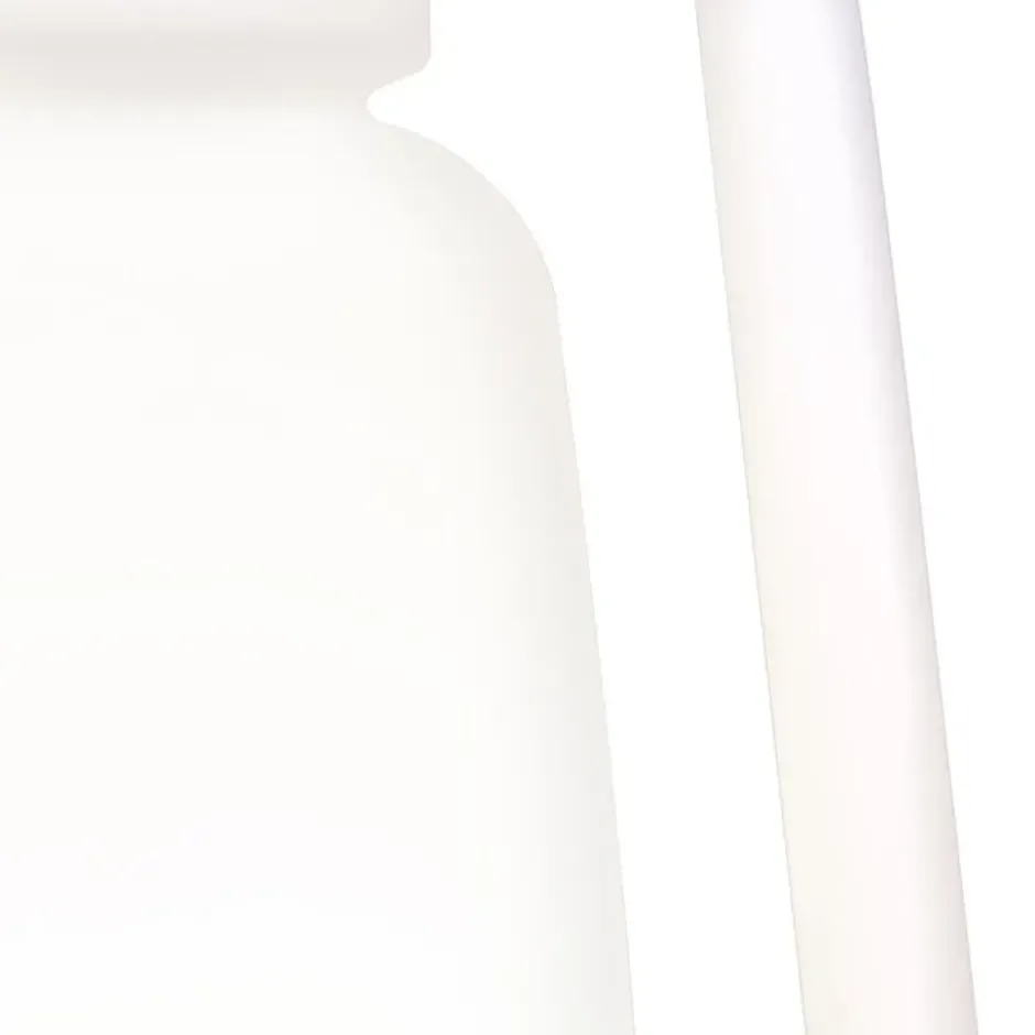 Qazqa vloerlamp storm wit e27
