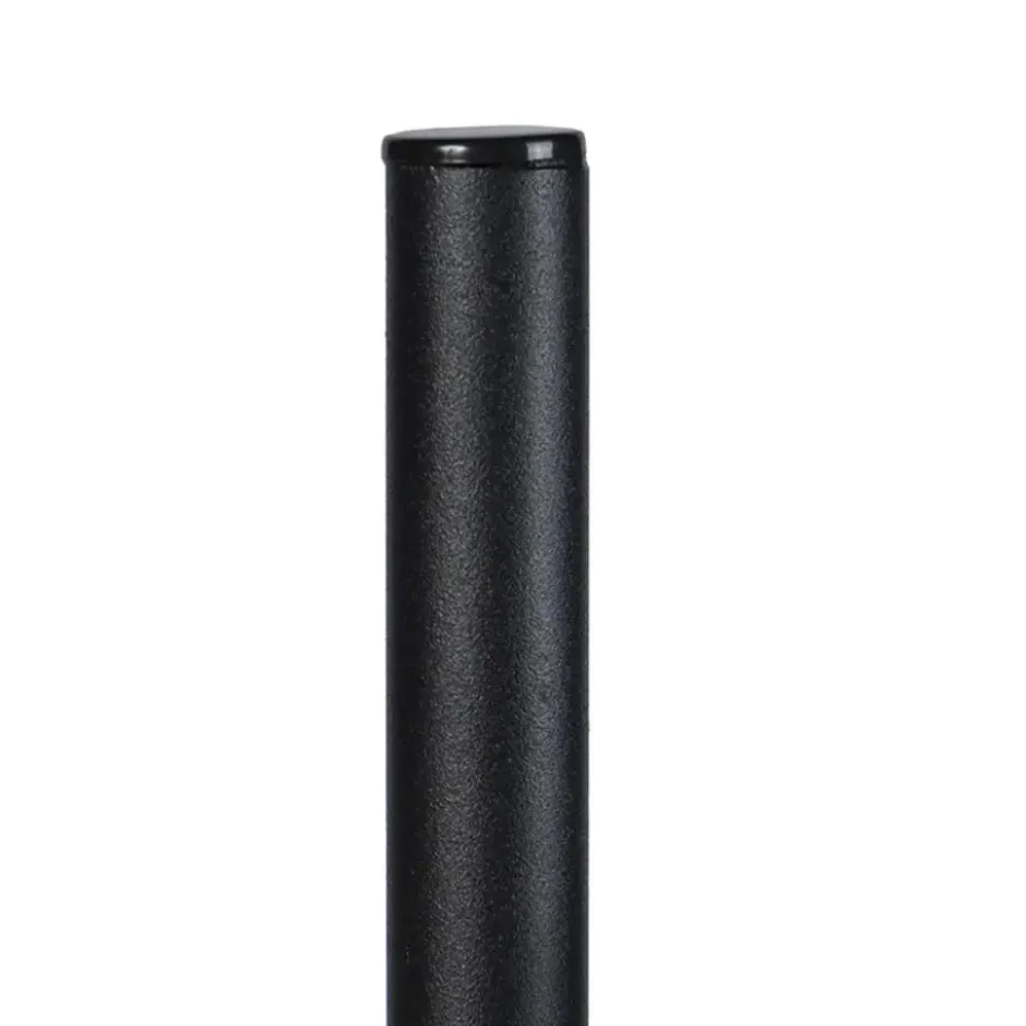 Qazqa vloerlamp tommy zwart e14