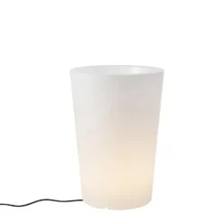 Qazqa vloerlamp verano wit e27