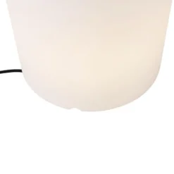 Qazqa vloerlamp verano wit e27
