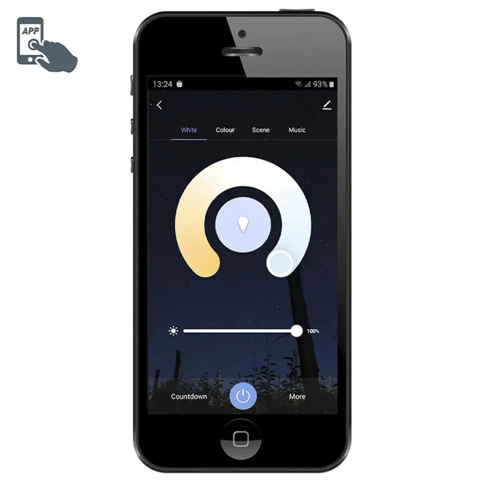 Qazqa vloerlamp vidro zwart e14