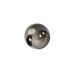 Qazqa vloerlamp vidro zwart e14