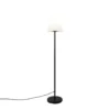 Qazqa vloerlamp virginia zwart e27