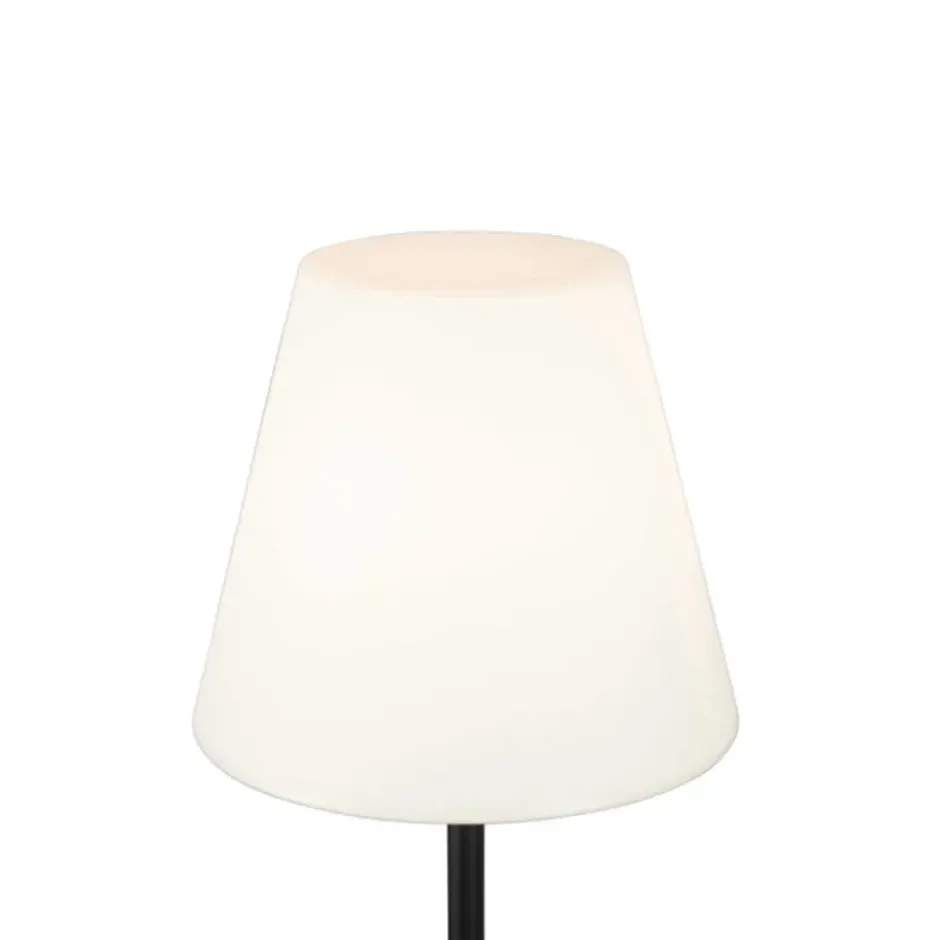 Qazqa vloerlamp virginia zwart e27