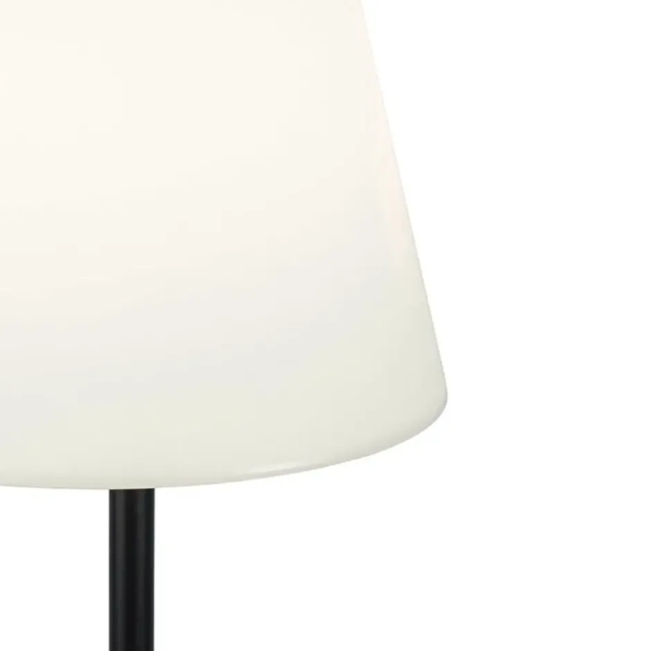 Qazqa vloerlamp virginia zwart e27