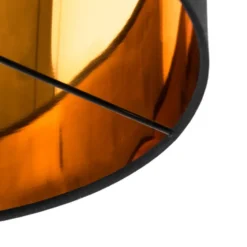 Qazqa vloerlamp vt zwart e27