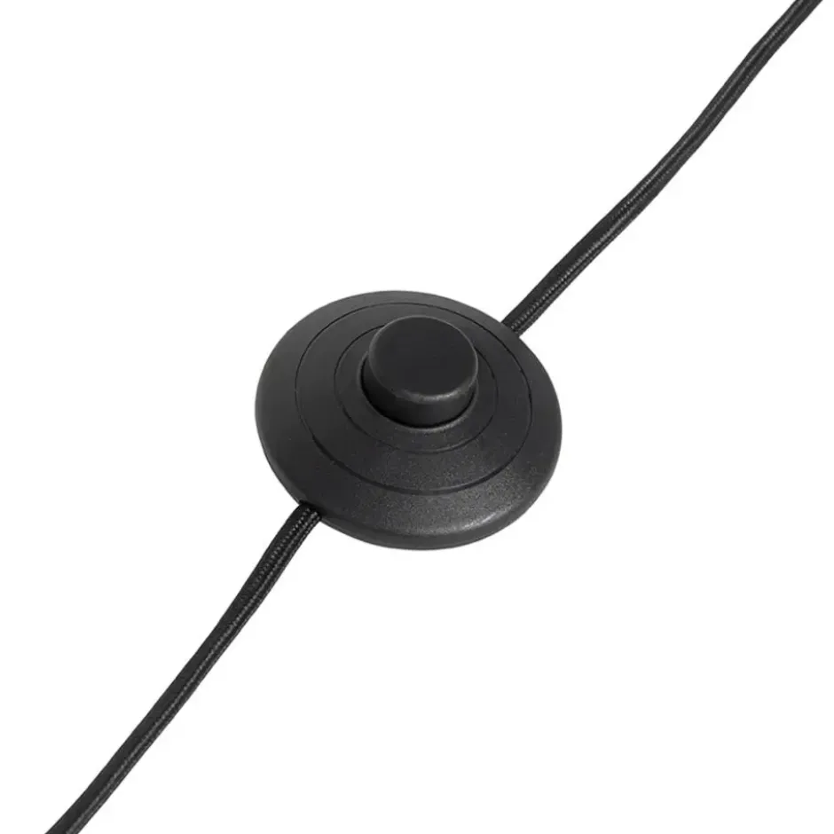 Qazqa vloerlamp zuzanna grijs e14