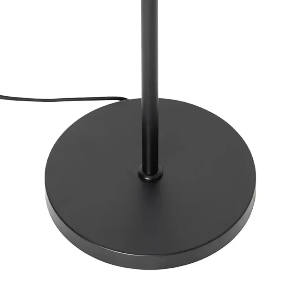 Qazqa vloerlamp zuzanna grijs e14