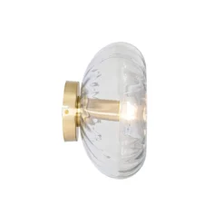 Qazqa wandlamp ayesha goudkleurig e27