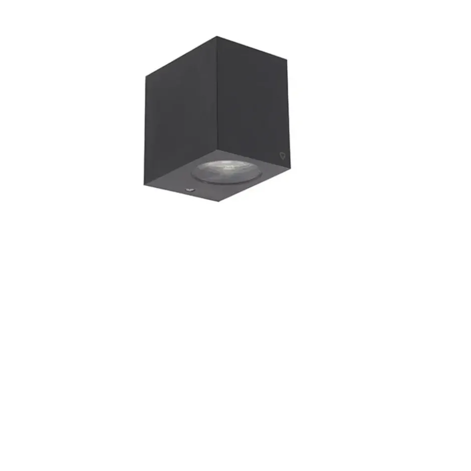 Qazqa wandlamp baleno grijs gu10