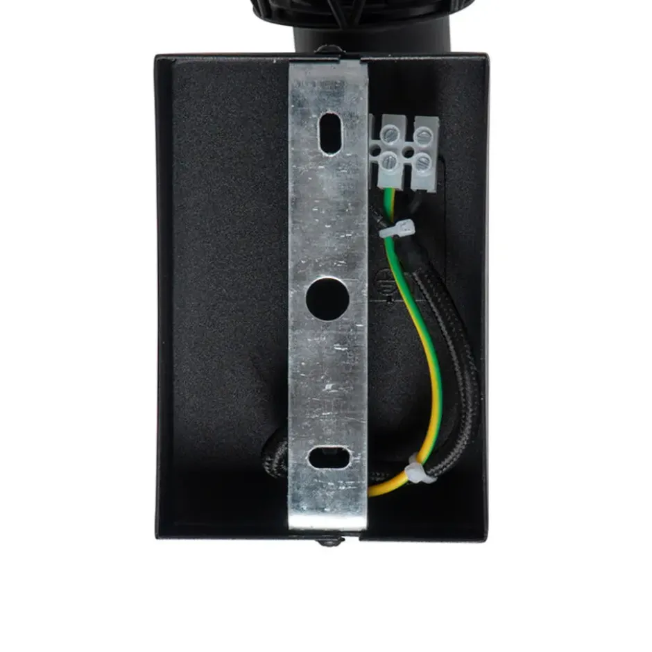 Qazqa wandlamp chon zwart e27