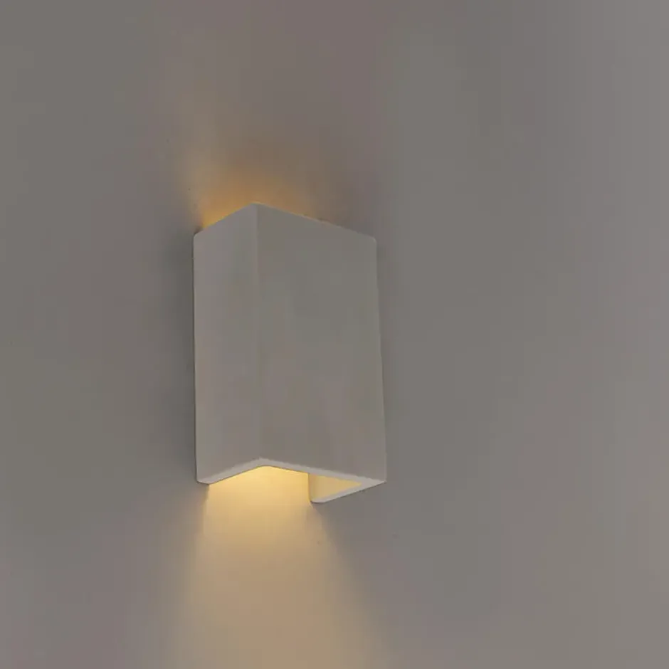 Qazqa wandlamp concrete grijs g9