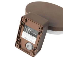 Qazqa wandlamp esmee bruin geïntegreerde led