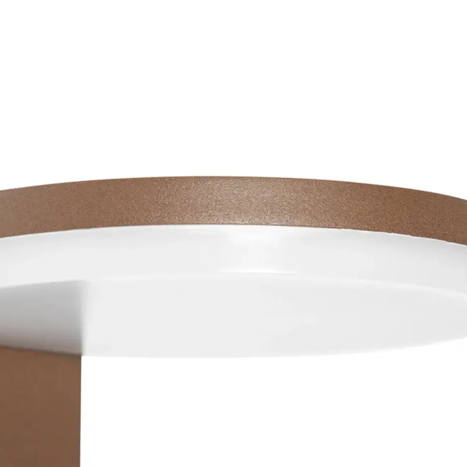 Qazqa wandlamp esmee bruin geïntegreerde led