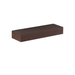 Qazqa wandlamp hannah bruin geïntegreerde led
