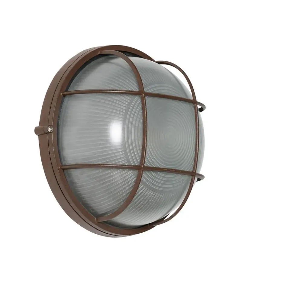 Qazqa wandlamp hanneke bruin e27
