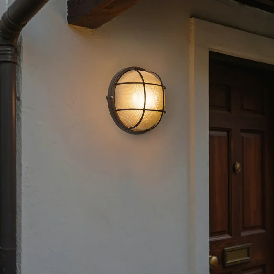Qazqa wandlamp hanneke bruin e27