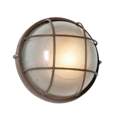 Qazqa wandlamp hanneke bruin e27