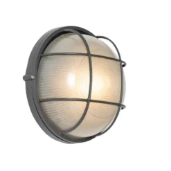 Qazqa wandlamp hanneke grijs e27