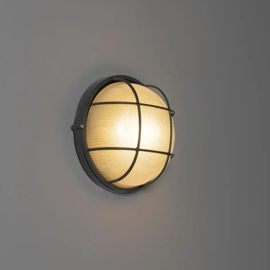 Qazqa wandlamp hanneke grijs e27