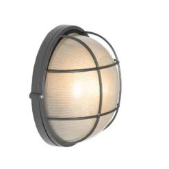 Qazqa wandlamp hanneke grijs e27