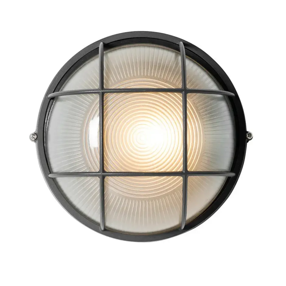 Qazqa wandlamp hanneke grijs e27