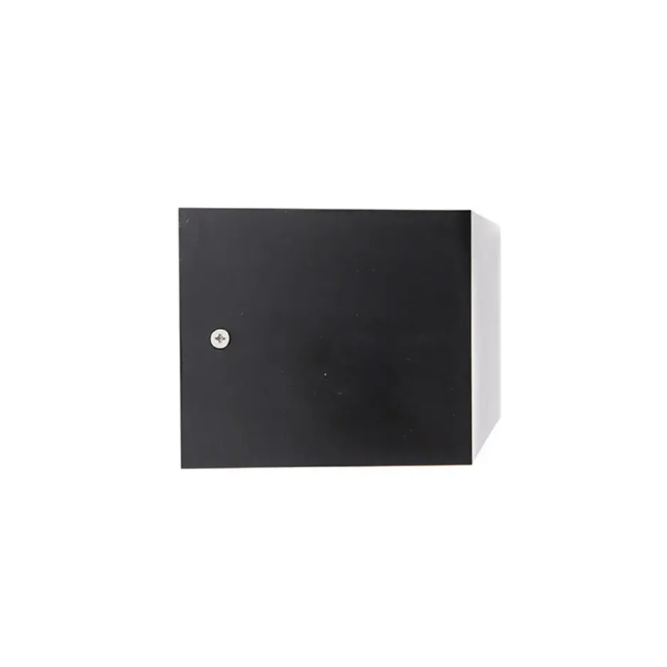 Qazqa wandlamp houks zwart e27