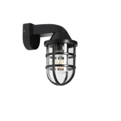 Qazqa wandlamp joeri zwart e27