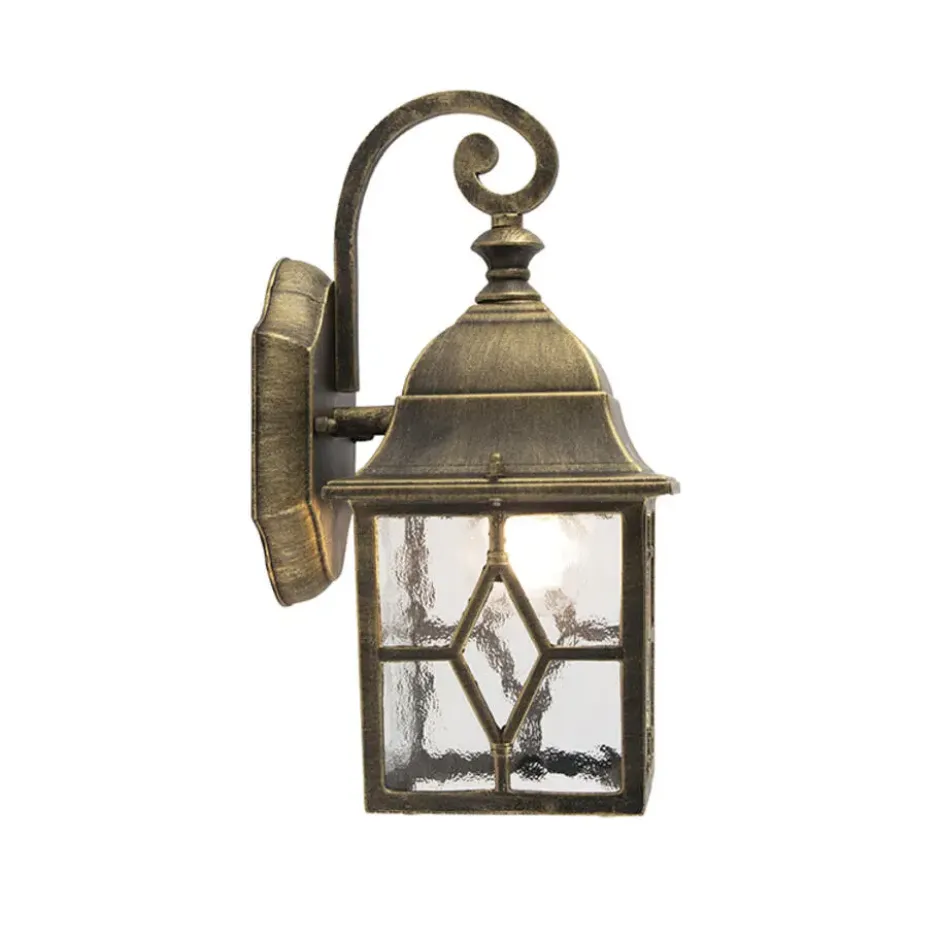 Qazqa wandlamp london bronskleurig e27