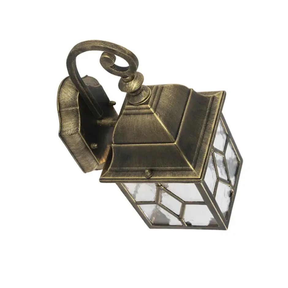 Qazqa wandlamp london bronskleurig e27