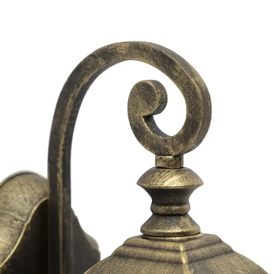 Qazqa wandlamp london bronskleurig e27