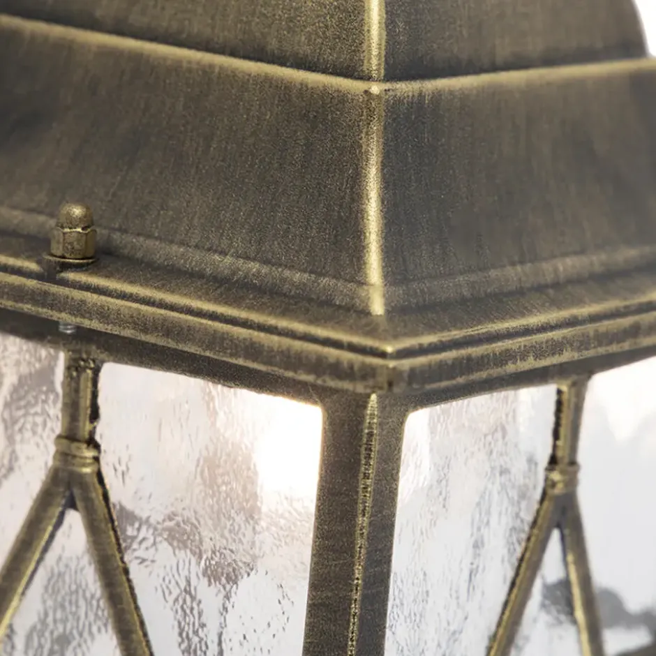 Qazqa wandlamp london bronskleurig e27