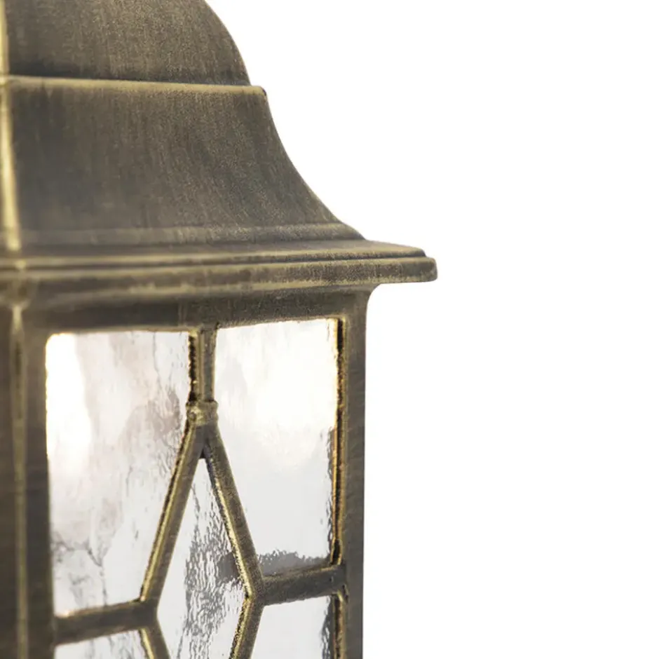 Qazqa wandlamp london bronskleurig e27