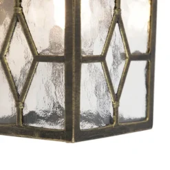 Qazqa wandlamp london bronskleurig e27