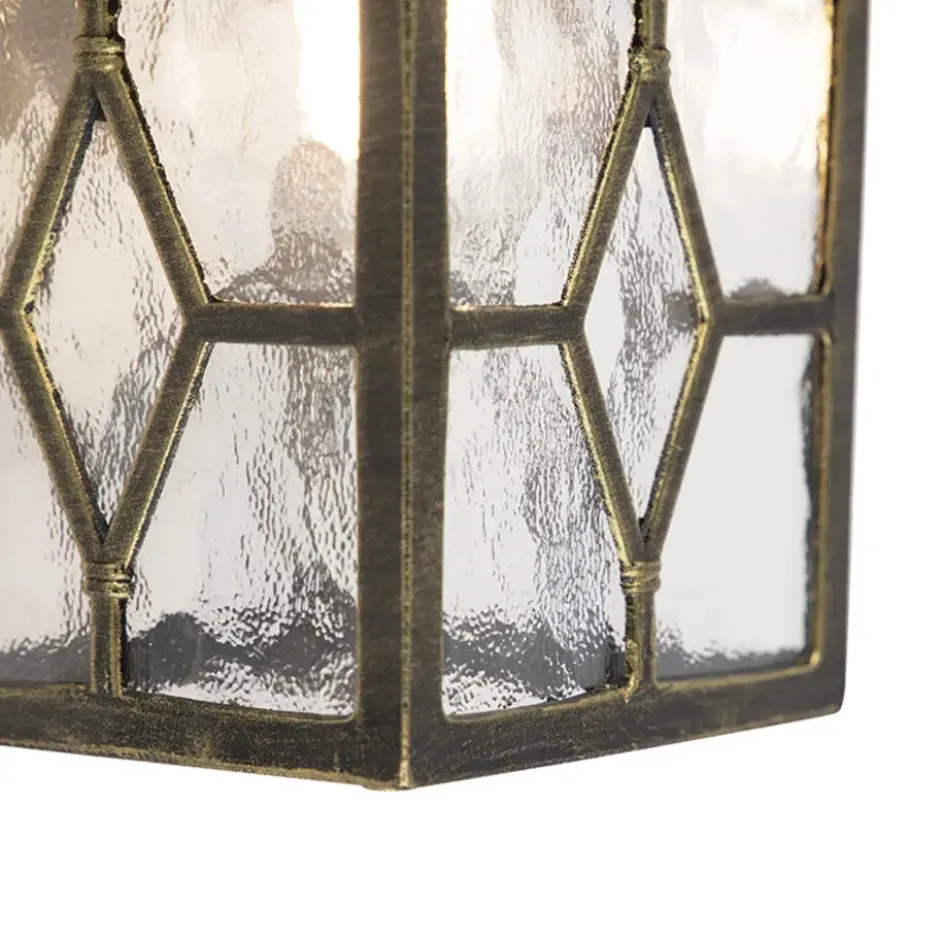 Qazqa wandlamp london bronskleurig e27