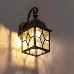 Qazqa wandlamp london bronskleurig