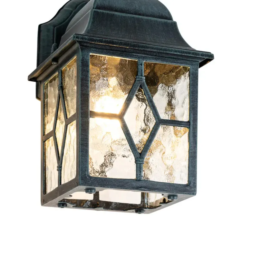 Qazqa wandlamp london groen e27