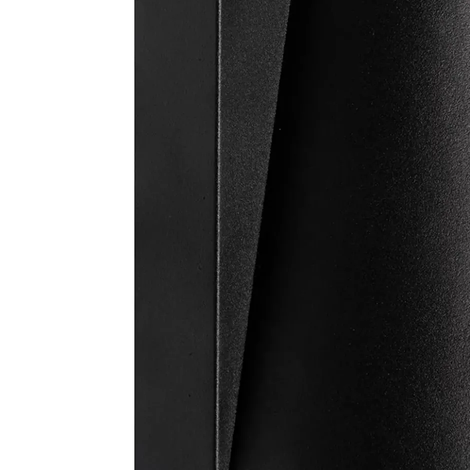 Qazqa wandlamp met bewegingssensor femke zwart gu10
