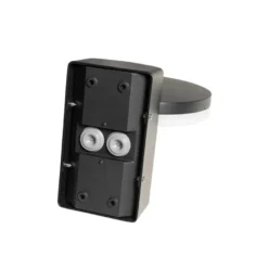 Qazqa wandlamp met bewegingssensor esmee zwart geïntegreerde led