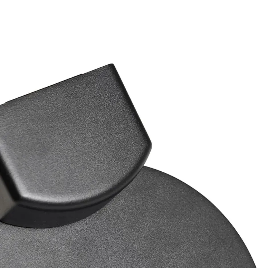 Qazqa wandlamp met bewegingssensor esmee zwart geïntegreerde led
