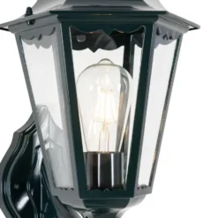 Qazqa wandlamp met bewegingssensor new orleans groen e27