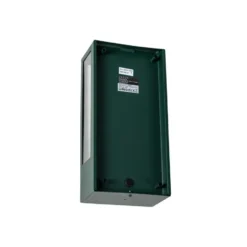 Qazqa wandlamp met daglichtsensor rotterdam groen e27