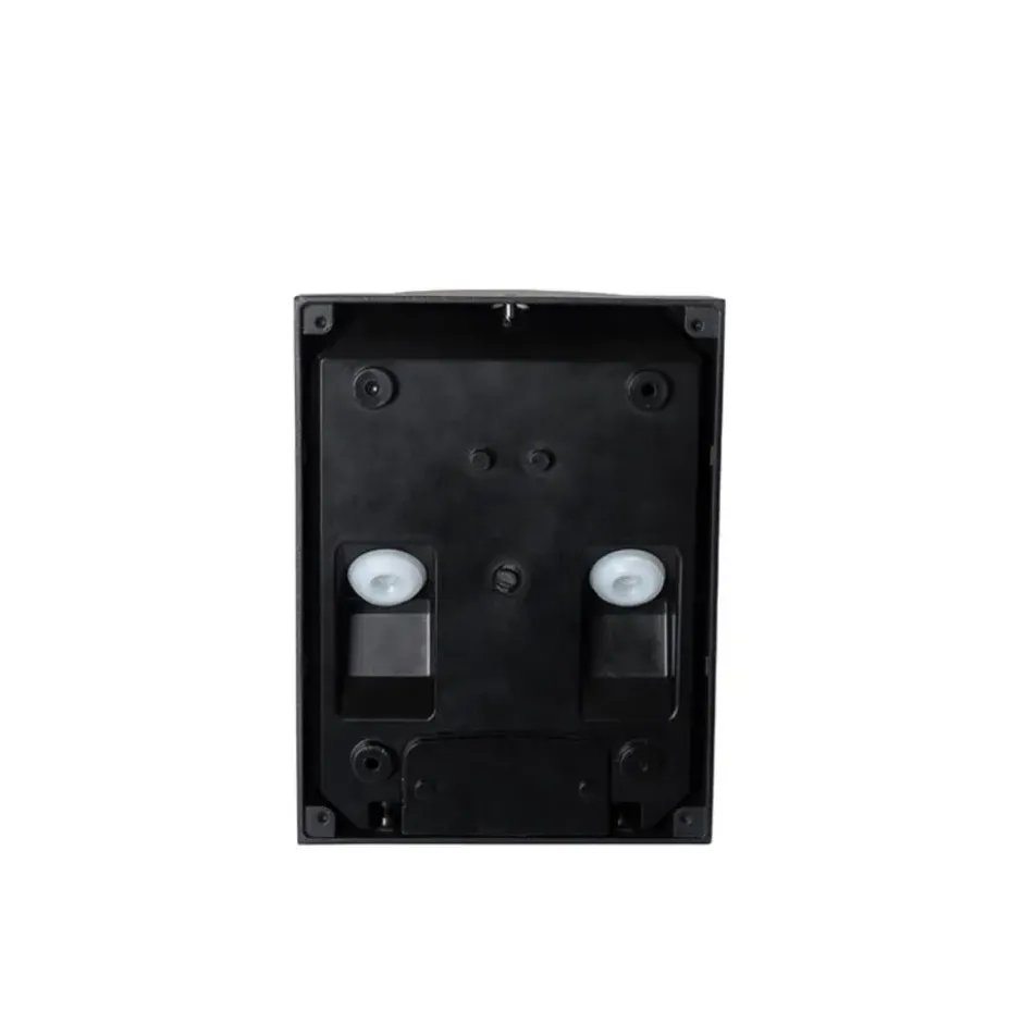 Qazqa wandlamp met daglichtsensor femke zwart gu10